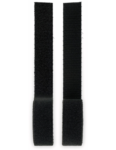 GOOBAY Kabel Management Klettverschluss, Rolle, 1 m, kürzbar, schwarz - Produktbild 3