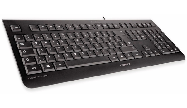 CHERRY Tastatur KC 1000, schwarz - Produktbild 2
