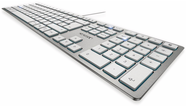 CHERRY Tastatur KC 6000 Slim, silber - Produktbild 2