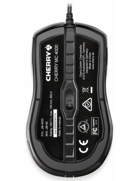 CHERRY Maus MC 4000, schwarz - Produktbild 5