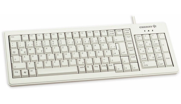 CHERRY USB-Tastatur G84-5200, grau - Produktbild 2