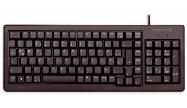 CHERRY USB-Tastatur G84-5200, schwarz
