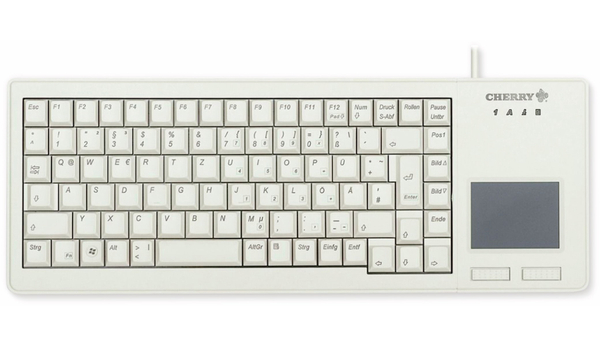 CHERRY USB-Tastatur G84-5500 XS, mit Touchpad, grau