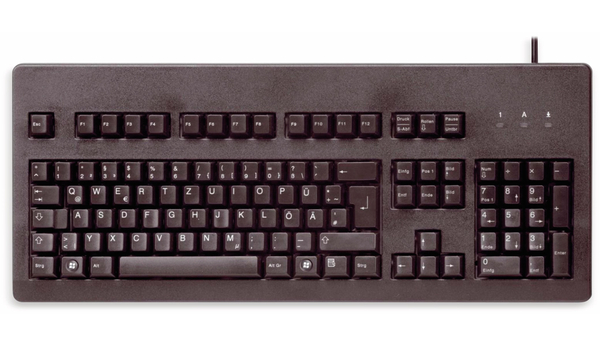 CHERRY USB-Tastatur G80-3000, mechanisch, Klick-Druckpunkt, schwarz