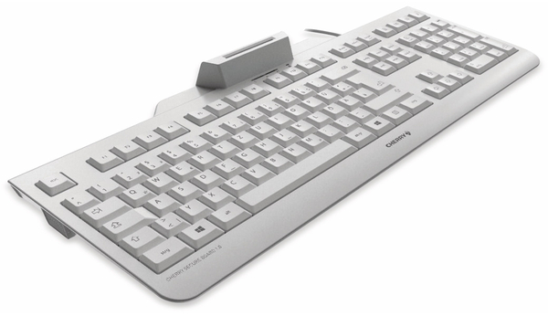 CHERRY USB-Tastatur Secure Board 1.0, weiß - Produktbild 2