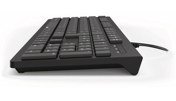 HAMA USB-Tastatur KC-200, schwarz - Produktbild 3