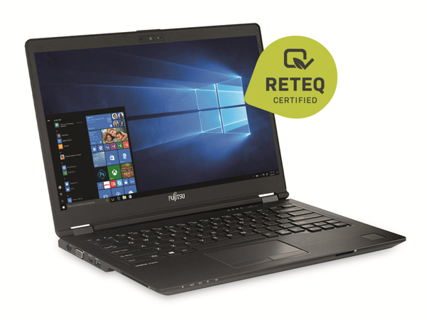 FUJITSU Laptop Lifebook U747, 14&quot;, 16GB, 256GB SSD, Win10P, LTE, Refurbished - Produktbild 2