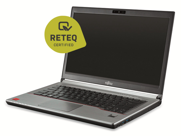 FUJITSU Laptop Lifebook E744, 14&quot;, i5, 8GB RAM, 256GB SSD, Win10P, Refurb.