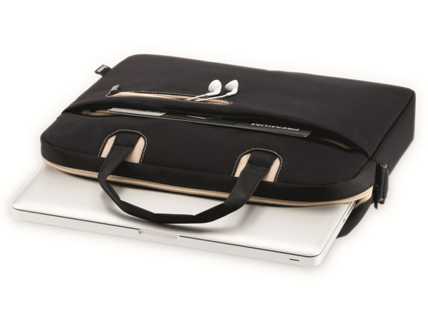 Hama Notebook-Tasche Sidney, 14,1&quot;, schwarz/beige - Produktbild 3