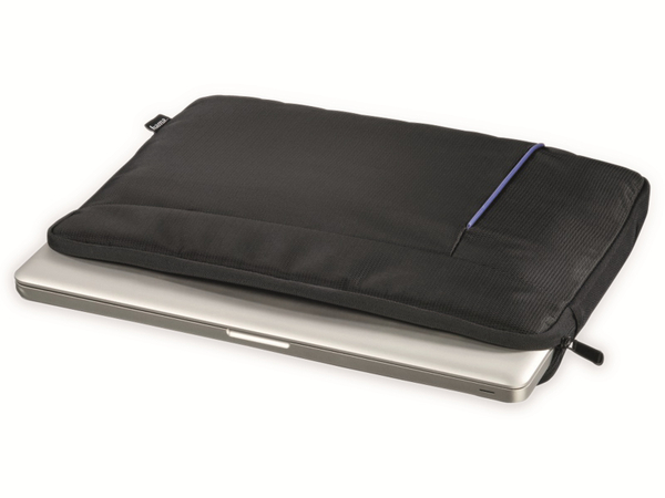Hama Notebook-Sleeve Kapstadt II, 14,1&quot;, schwarz/blau - Produktbild 3