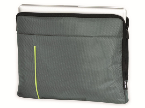 Hama Notebook-Sleeve Kapstadt II, 14,1&quot;, grau/grün - Produktbild 2