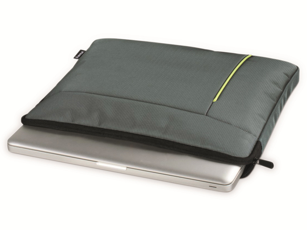 Hama Notebook-Sleeve Kapstadt II, 14,1&quot;, grau/grün - Produktbild 3