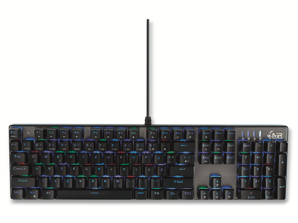 MEDIARANGE Gaming-Tastatur MRGS101, 104 Keys, 14 Color-Modes