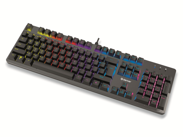 DENVER Gaming-Tastatur GKK-330DE