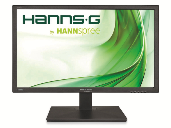 HANNspree Monitor HL225HPB, 54,5cm (21,5&quot;), EEK: E (A bis G), VGA, HDMI
