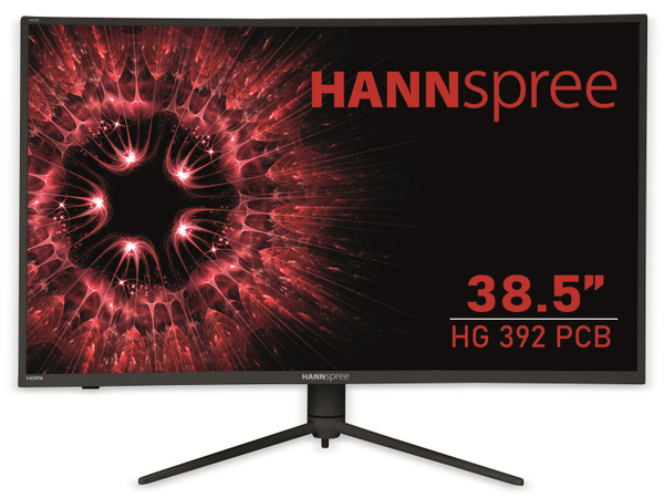 HANNspree Monitor HG392PCB, 38,5&quot;, EEK: G (A bis G), HDMI, DP, 1ms, SP, 165Hz, 3000R