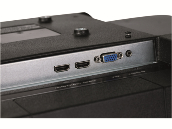 HANNspree Monitor HL320UPB, 31,5&quot;, EEK: E (A bis G), VGA, HDMI, 8ms, SP, USB-MP - Produktbild 5