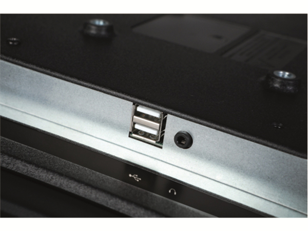 HANNspree Monitor HL320UPB, 31,5&quot;, EEK: E (A bis G), VGA, HDMI, 8ms, SP, USB-MP - Produktbild 6