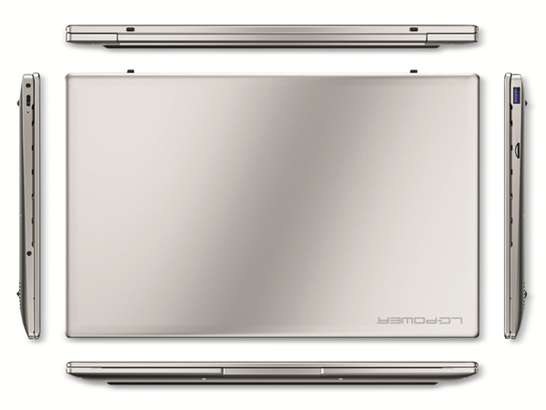 LC POWER Notebook LC-Power MobileBook, 14,1&quot;, Intel Celeron, 12 GB RAM, 256 GB SSD, Win10Pro - Produktbild 4