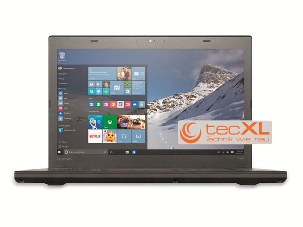 LENOVO Notebook ThinkPad T460, 14&quot;, Intel i5, 8 GB RAM, Win10Pro, Refurb.