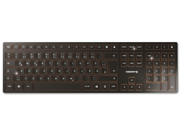 CHERRY Maus- und Tastaturset DW 9100, Slim, schwarz - Produktbild 2