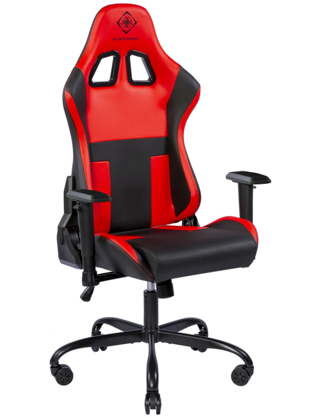 DELTACO GAMING Jumbo Stuhl, rot/schwarz - Produktbild 3