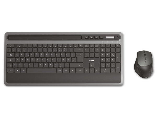 HAMA Tastatur- und Maus-Set KMW-600, schwarz/anthrazit - Produktbild 3