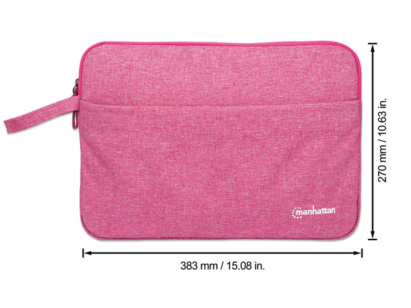 MANHATTAN Notebook Sleeve bis zu 14,5&quot;, wasserfest, pink - Produktbild 6