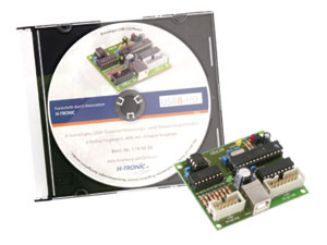 H-TRONIC 8-Kanal 12-bit USB-Datenerfassungs-/ Steuermodul - Produktbild 2