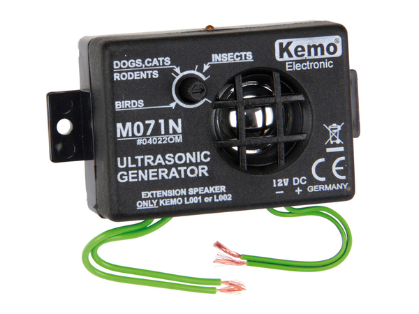 KEMO Ultraschall-Ungezieferscheuche M071N