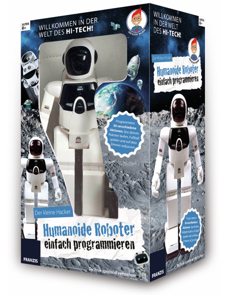 FRANZIS Der kleine Hacker - Humanoide Roboter einfach programmieren