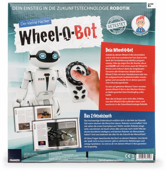 Der kleine Hacker FRANZIS Wheel-O-Bot