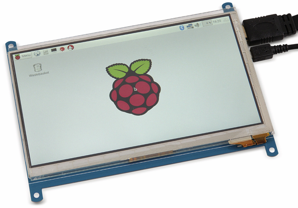 JOY-IT Touch-LCD Display Modul 17,78 cm (7&quot;) für Raspberry Pi