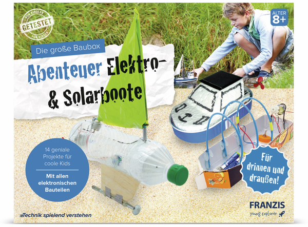 FRANZIS Die große Baubox - Abenteuer Elektro- und Solarboote