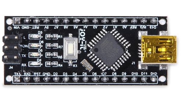 JOY-IT Arduino™ kompatibles Nano V3 Board mit ATmega328P-AU - Produktbild 2