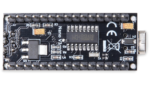 JOY-IT Arduino™ kompatibles Nano V3 Board mit ATmega328P-AU - Produktbild 3