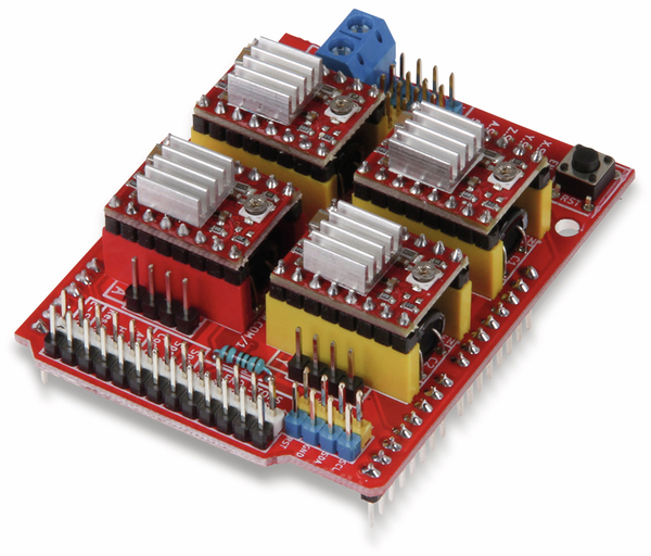 JOY-IT Controllerboard CNC mit 4x A4988 Motortreiber für Arduino Uno - Produktbild 2