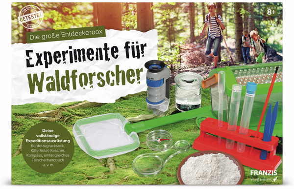 Die große Entdeckerbox, Experimente für Waldforscher, FRANZIS - Produktbild 2