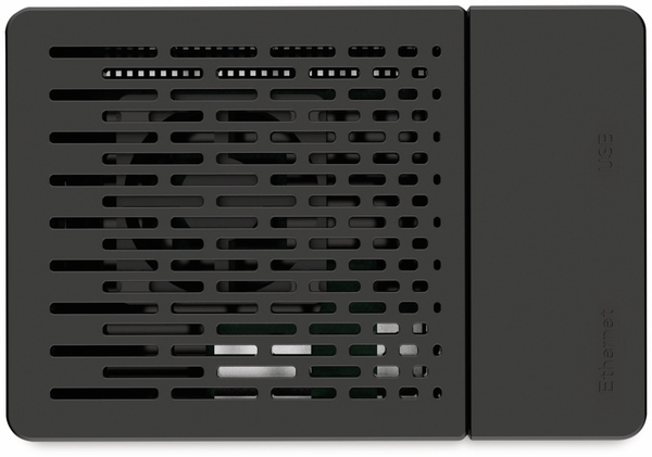 ABS Gehäuse schwarz für RPi mit Kühlkörper-Set und Lüfter - Produktbild 3