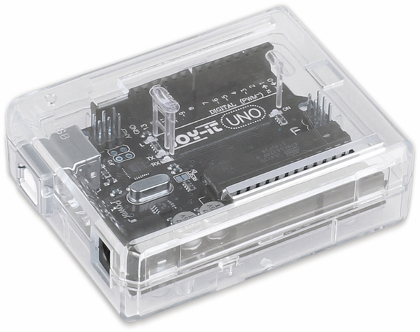 JOY-IT Kunststoffgehäuse für Arduino UNO