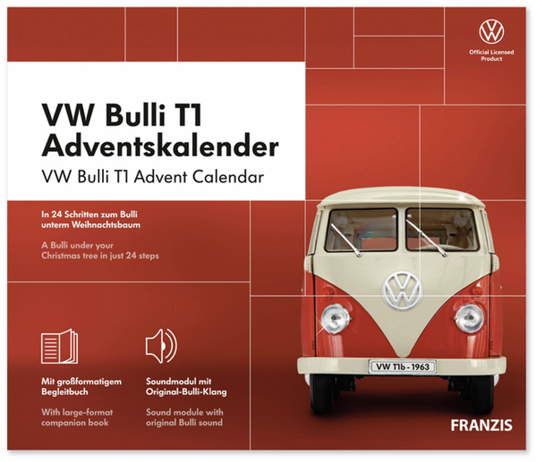 FRANZIS, VW Bulli T1, Adventskalender