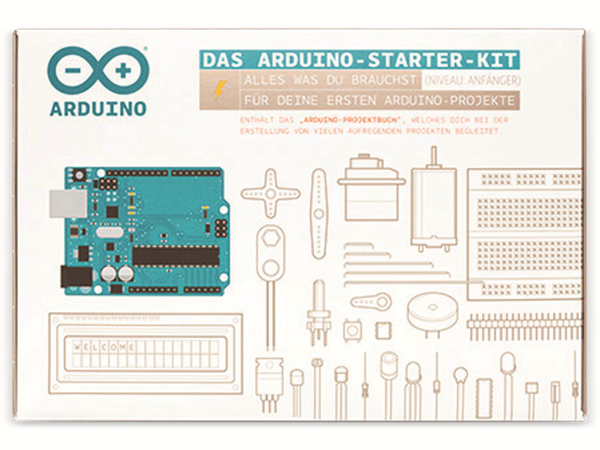 ARDUINO ®, Set Starter Kit German / Deutsch, K040007