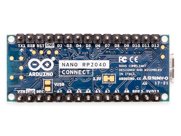 ARDUINO ® Board NANO RP2040 CONNECT with headers - Produktbild 5