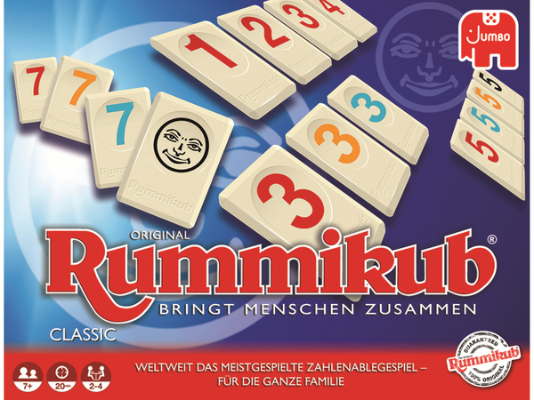 JUMBO Spiele Familienspiel, 17571, Original Rummikub Classic - Produktbild 3