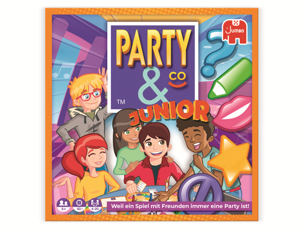 JUMBO Spiele Partyspiel, 19865, Party &amp; Co. Junior - Produktbild 5