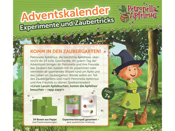 FRANZIS Adventskalender, 67202, Adventskalender Experimentieren und Zaubertricks - Produktbild 2