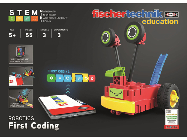 FISCHERTECHNIK Education, 560843, ROBOTICS First Coding