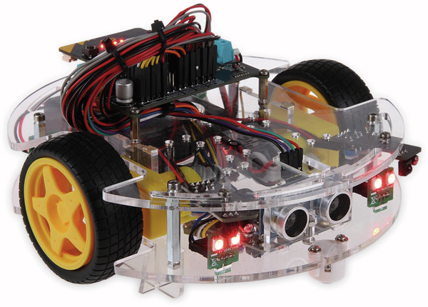 JOY-IT Roboter Bausatz Micro:Bit &quot;JoyCar&quot; --- fertig aufgebaut - Produktbild 2