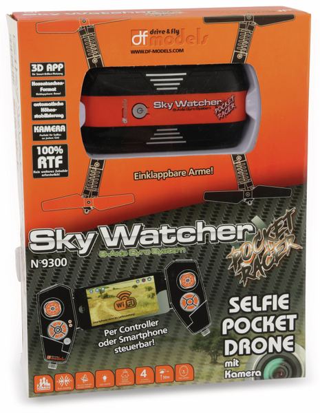 df models Modell-Quadrocopter SkyWatcher N9300, RTF, FPV, WiFi - Produktbild 19