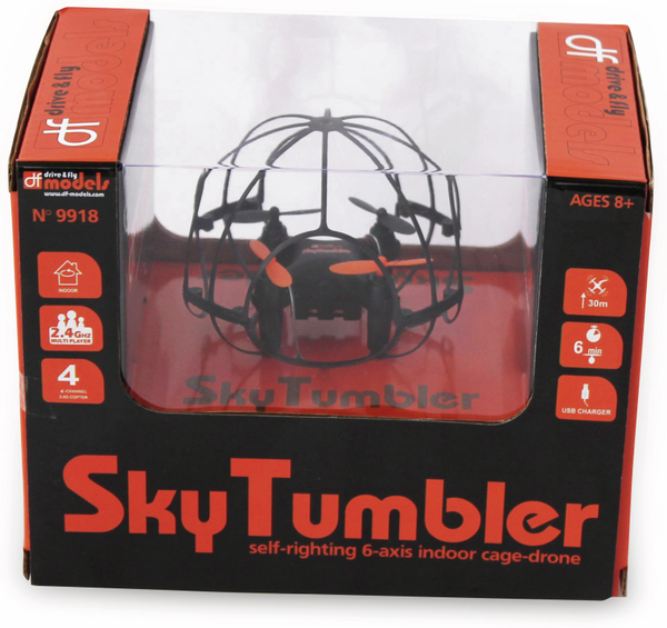 DF MODELS SkyTumbler Quadcopter, Indoor-Cage-Drone - Produktbild 4